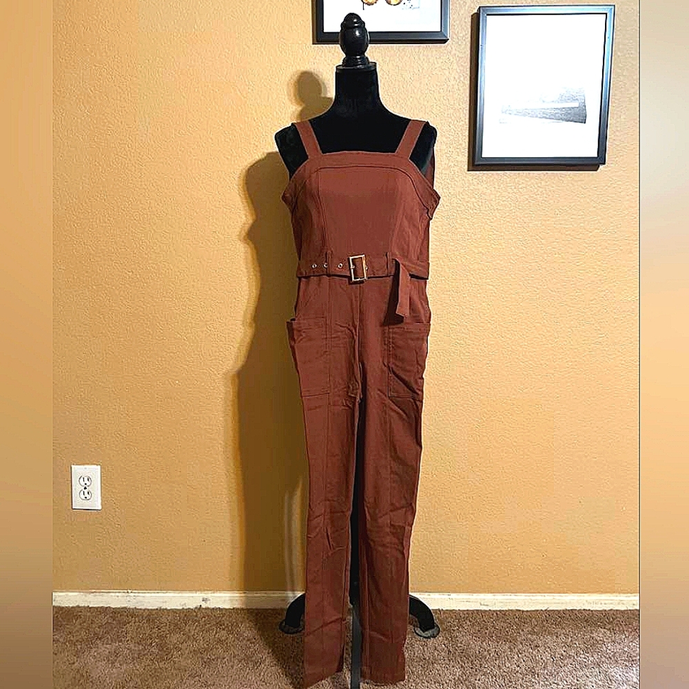 Brown Jumpsuit